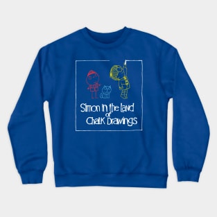 Simon and the Land of Chalk Drawings Crewneck Sweatshirt